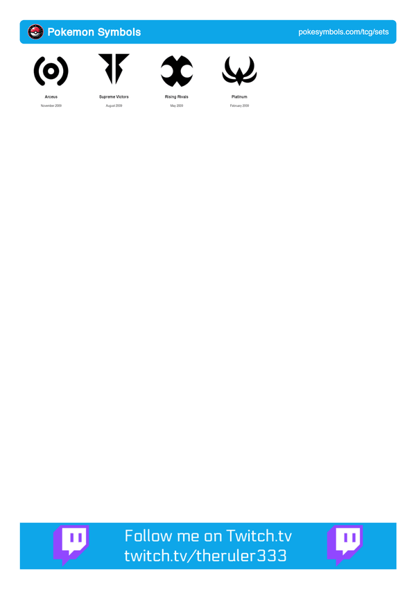 Platinum Symbols printable PDF Symbol
